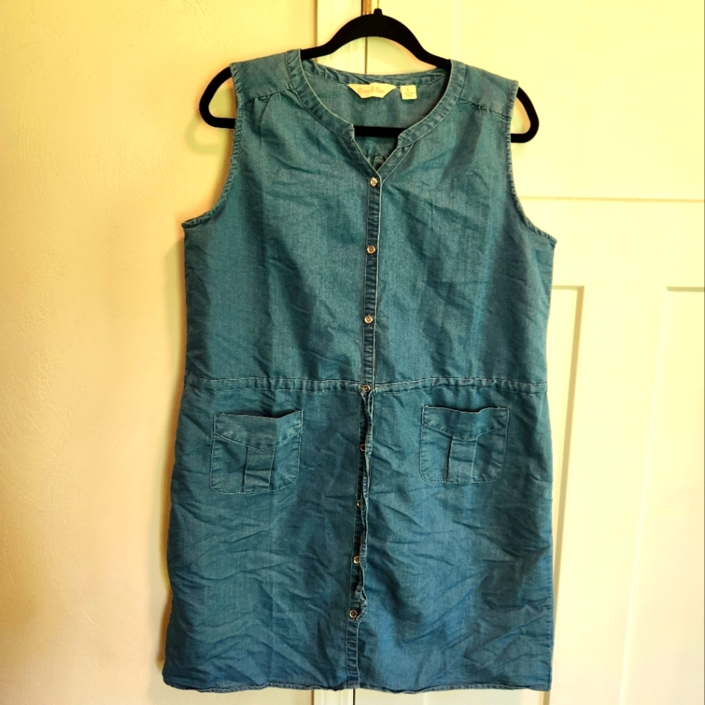 River & Rose Denim Dress Size Large